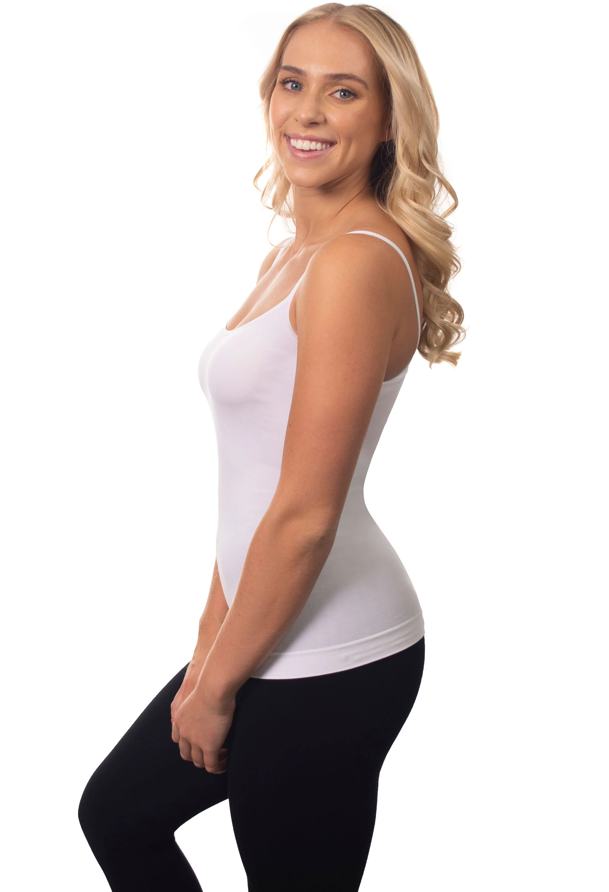 White Bamboo Singlet - Image 10