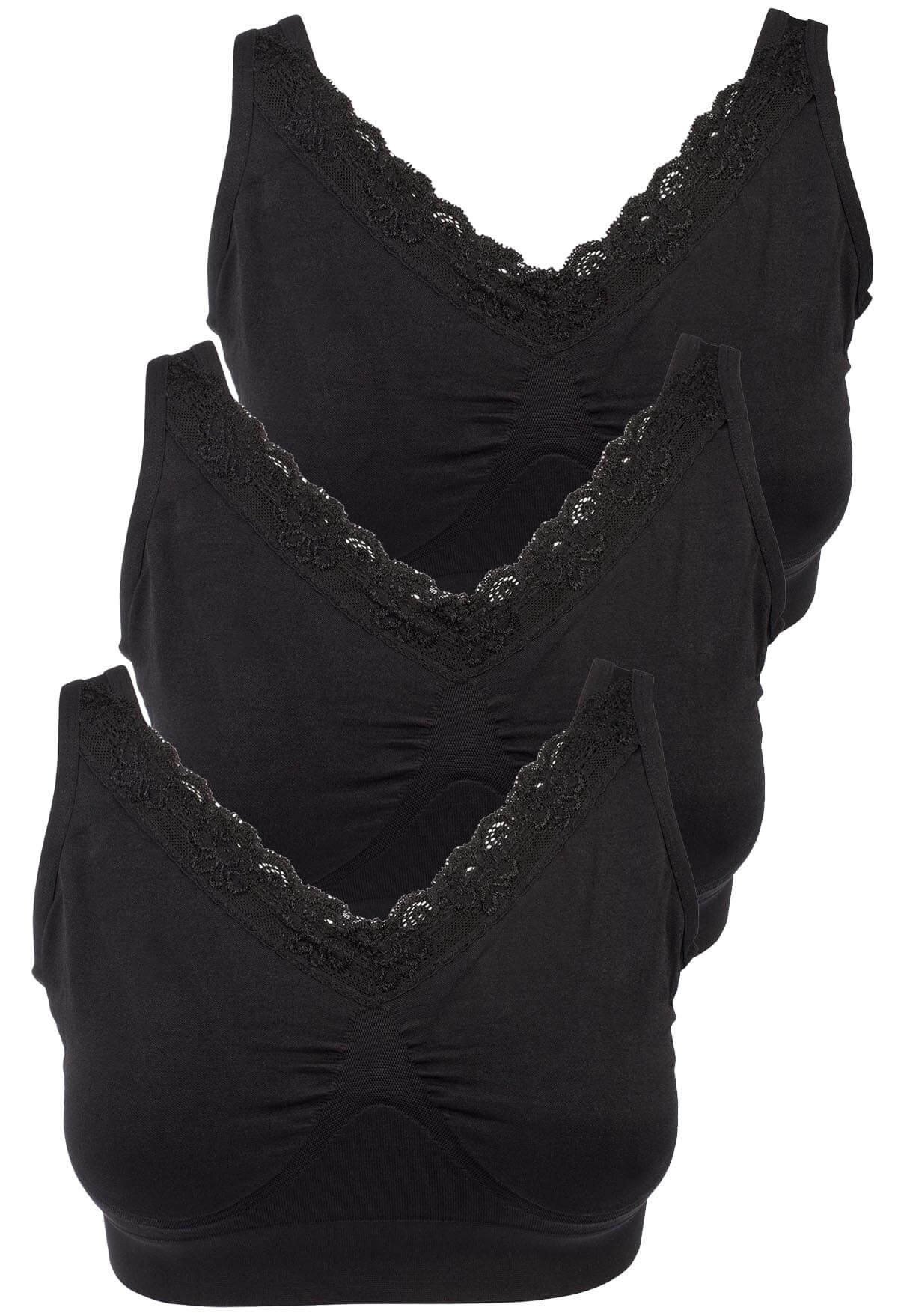 Lightweight Wire Free Bra - 3 Pack - Image 24
