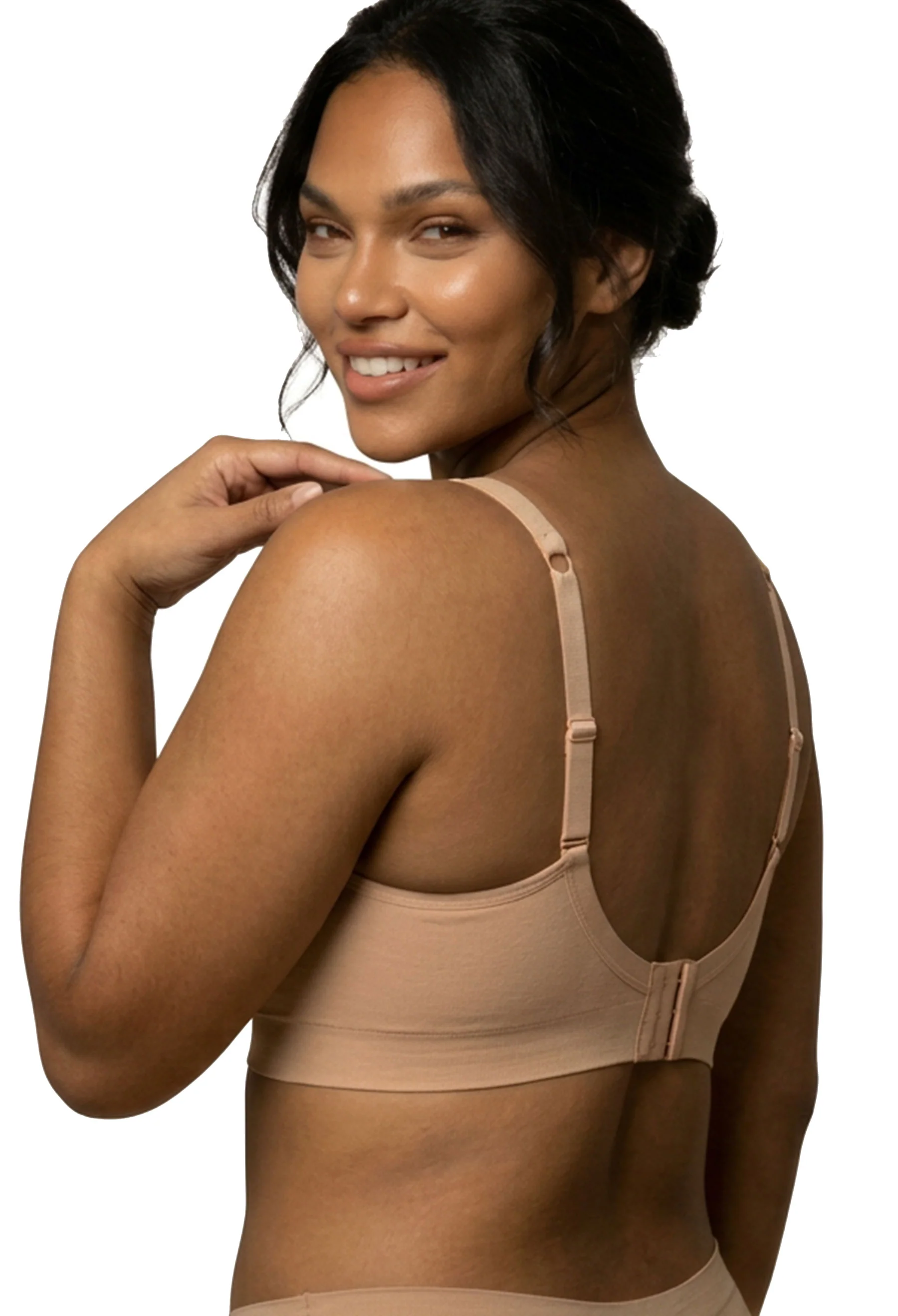 Wirefree Lace Minimiser Bra for Big Boobs - Image 5
